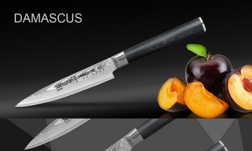 Нож кухонный Samura Damascus универсальный, 125 мм, SD-0021