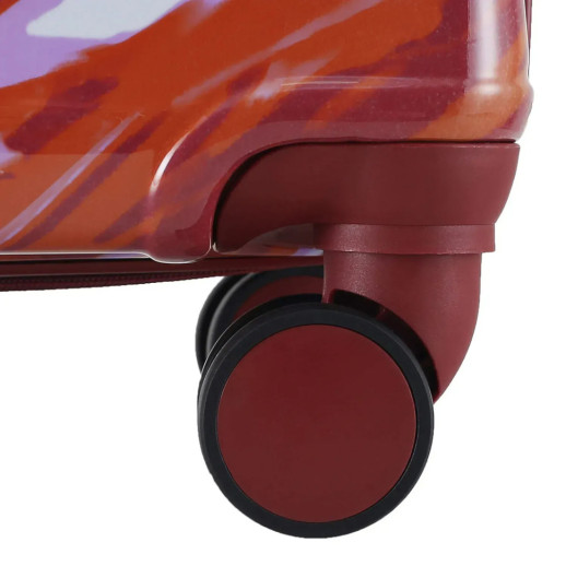 Чемодан Semi Line 28" (L) White/Red Print (T5654-3)