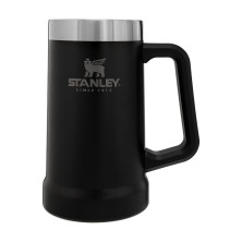 Термокружка пивная Stanley Adventure Stein Matte Black 0.7 л