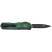 Нож Microtech Cypher II D/E - Green X-51 Handle - Tumbled Black Blade green