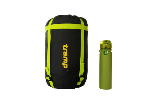 Спальный мешок Tramp Rover Compact кокон правый olive/grey 185/80-55 UTRS-052С