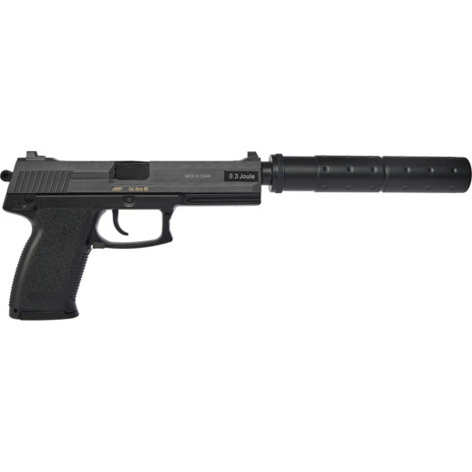 Пистолет страйкбольный ASG DL 60 SOCOM Spring кал.6 мм Black