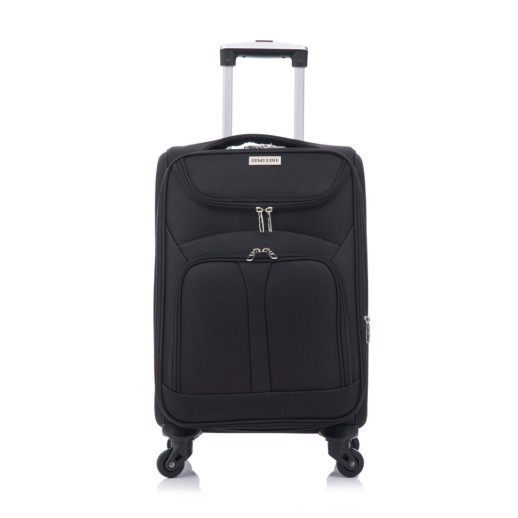 Чемодан Semi Line 20" (S) Black (T5961-1)