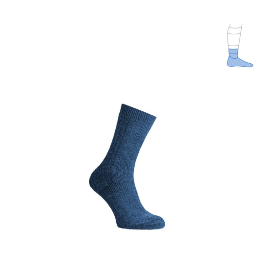 Термоноски Protector ShortWinter синие зимние защитные S 38-40