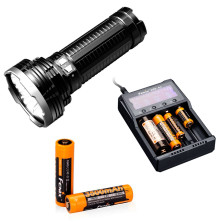 Комплект фонарь Fenix TK75 2018 + 4 аккумулятора ARB-L18-3500 + зарядное устройство ARE-A4