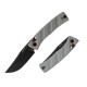Нож складной Ruike P856-K серый