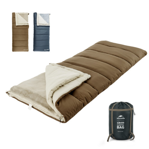 Спальный мешок 3 в 1 Naturehike CR450 CNH22SD011, коричневый