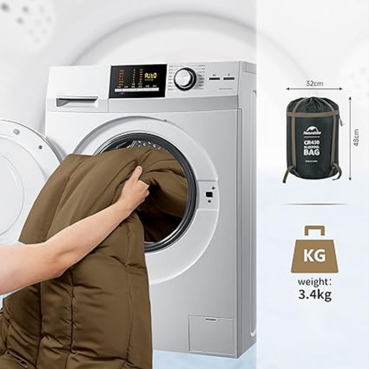 Спальный мешок 3 в 1 Naturehike CR450 CNH22SD011, коричневый