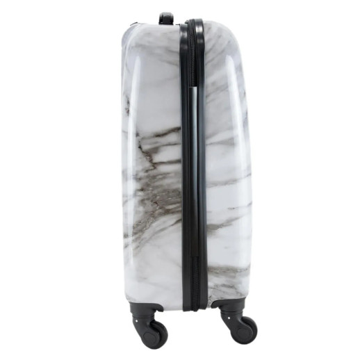 Чемодан Semi Line 20" (S) White Marble (T5731-1)