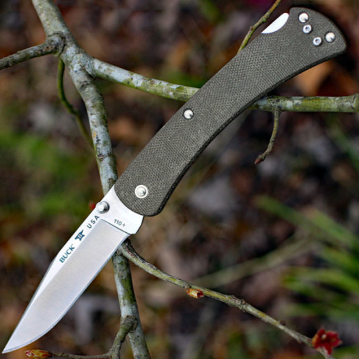 Нож Buck 110 Slim Pro, оливковый