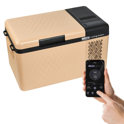Портативный холодильник Brevia 19л, 22170