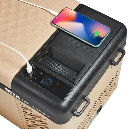 Портативный холодильник Brevia 19л, 22170