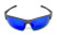 Очки защитные Venture Gear MontEagle GunMetal (ice blue mirror) Anti-Fog, зеркальные синие