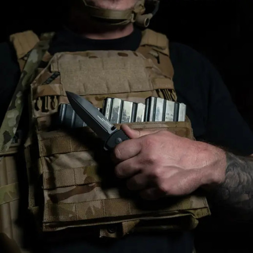 Нож SOG Pentagon XR Black Out (SOG 12-61-01-57)