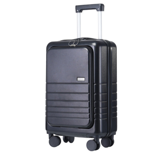 Чемодан Semi Line 20" (S) Black (T5964-2)