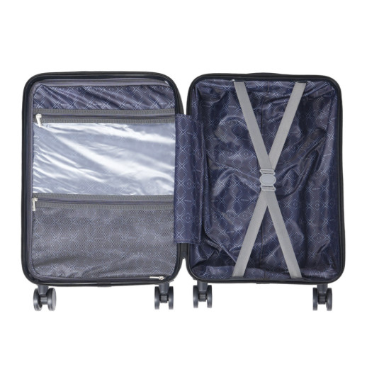 Чемодан Semi Line 20" (S) Black (T5964-2)