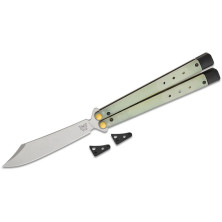 Нож Benchmade Necron, balisong, jade G10, 99