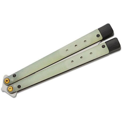 Нож Benchmade Necron, balisong, jade G10, 99
