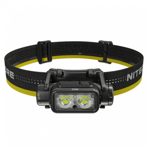 Фонарь налобный Nitecore NU45 (Белый + Красный LED, 1700 люмен, 11 режимов, 1x18650, USB-C, датчик приближения)