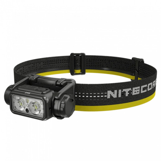 Фонарь налобный Nitecore NU45 (Белый + Красный LED, 1700 люмен, 11 режимов, 1x18650, USB-C, датчик приближения)