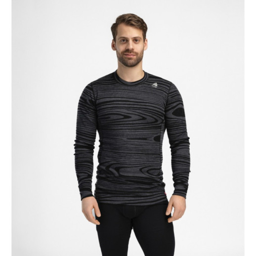 Термокофта муж. Aclima WarmWool 200 Crew Neck M's Black Motion M