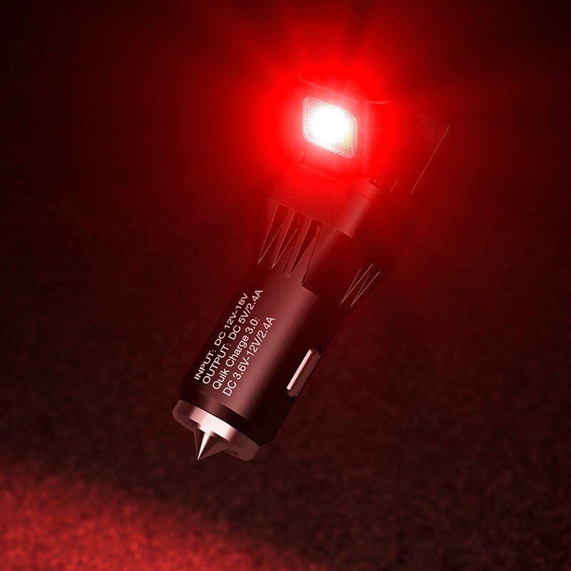 Ліхтар від прикурювача + автомобільний зарядний пристрій Nitecore VCL10