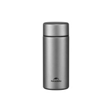 Термос Naturehike CNK2550CF017, титан, 0.2 л, серый