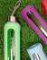 Бутылка для воды Summit MyBento Eco Glass Bottle Silicone Cover зеленая 500 мл