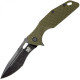 Нож Skif Defender II Black Stonewash olive 423SEBG