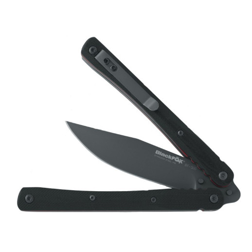 Нож Fox BlackFox Balisong Black Blade BF-500