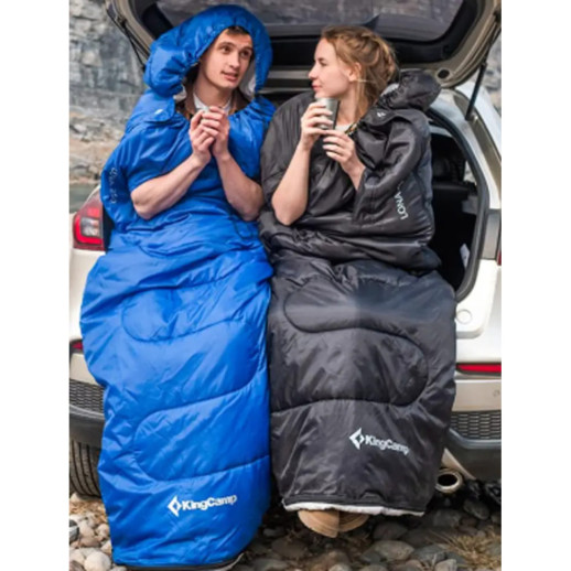 Спальный мешок KingCamp Lona 250 black