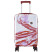 Чемодан Semi Line 20" (S) White/Red Print (T5654-1)