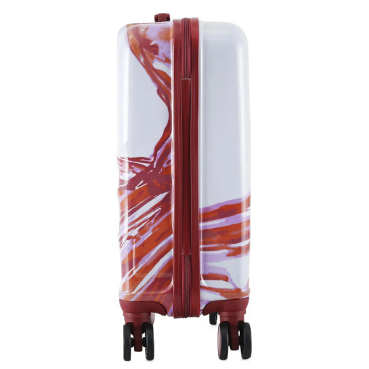 Чемодан Semi Line 20" (S) White/Red Print (T5654-1)