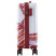 Чемодан Semi Line 20" (S) White/Red Print (T5654-1)
