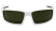 Очки защитные Venture Gear Pagosa White (forest gray) Anti-Fog, серо-зеленые в белой оправе