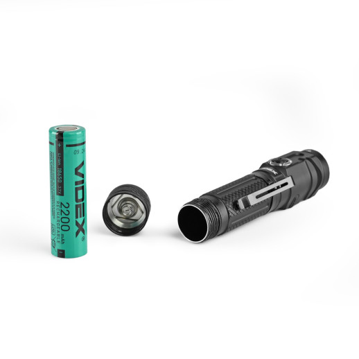 Портативный светодиодный фонарик VIDEX VLF-A232R 1000Lm 5000K