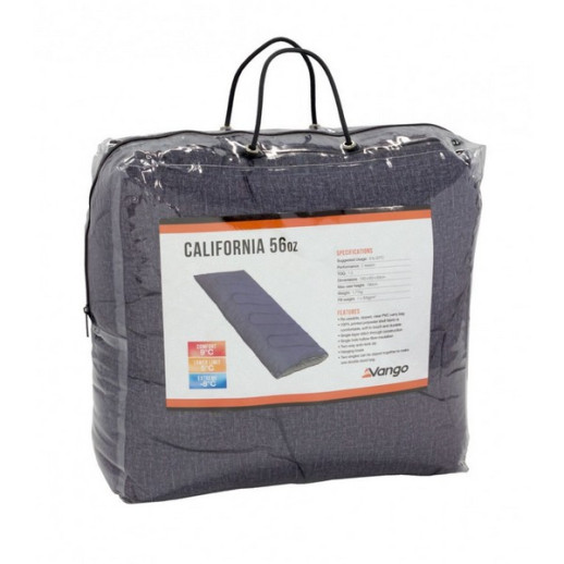 Спальный мешок Vango California 56 OZ/5°C, серый