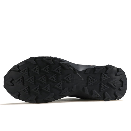 Кроссовки женские трекинговые Humtto Montana ультралегкие черные/оранжевые 39