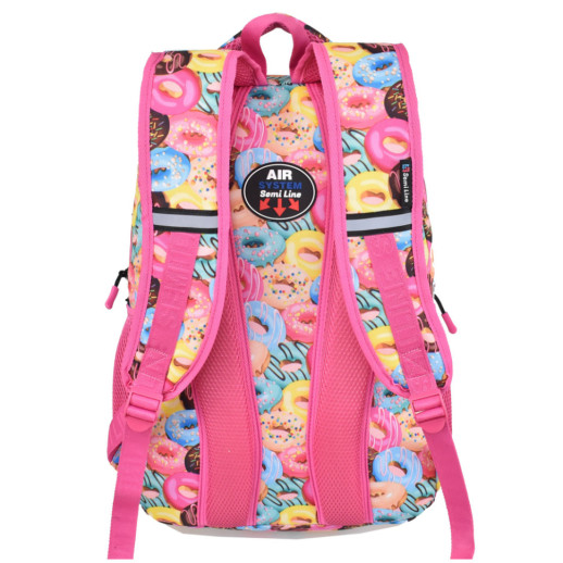 Рюкзак детский Semi Line 19 Rose Donats Print (J4674-4)