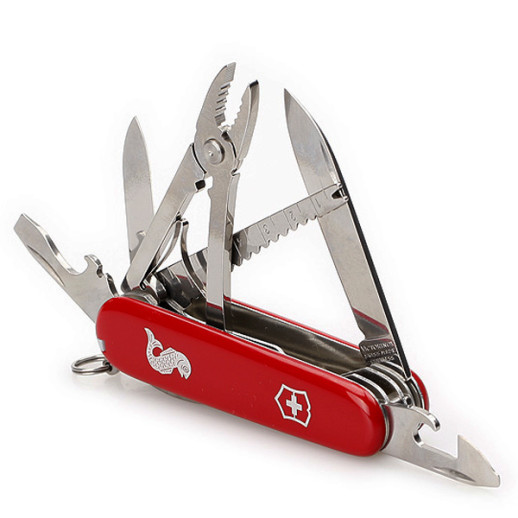 Нож Victorinox Swiss Army Angler 1.3653.72