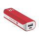 Портативная батарея Trust Urban Revolt Power Bank 2200, красная