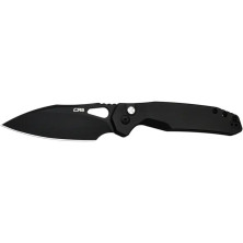 Нож CJRB Frack Black Blade, AR-RPM9, Steel handle
