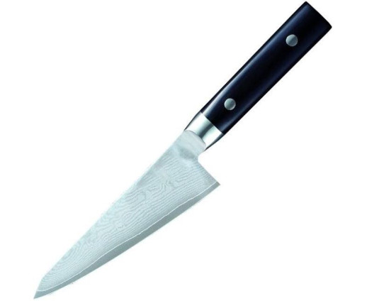 Нож кухонный  Kasumi Kuro Damascus Utility, 140 mm