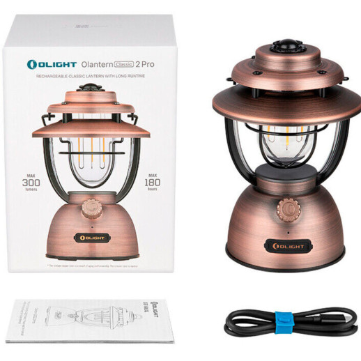 Фонарь Olight Olantern Classic 2 Pro vintage copper color
