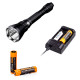 Комплект фонарь Fenix TK47UE + 2 аккумулятора ARB-L18-3500 + зарядное устройство ARE-X2