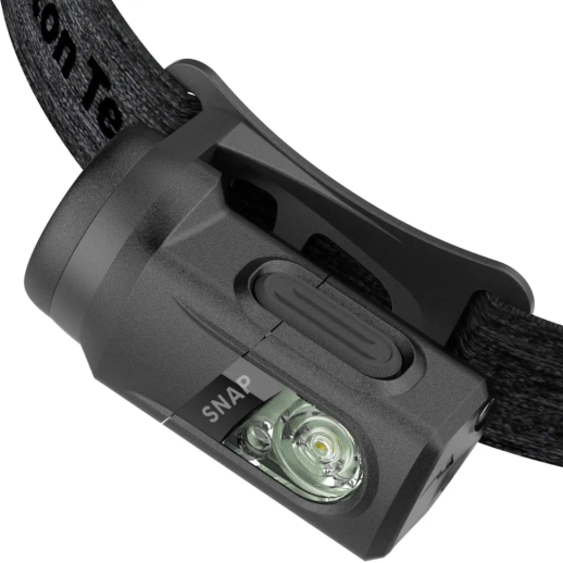 Фонарь налобный Princeton Tec Snap Solo, 450 Lumens black / dark gray