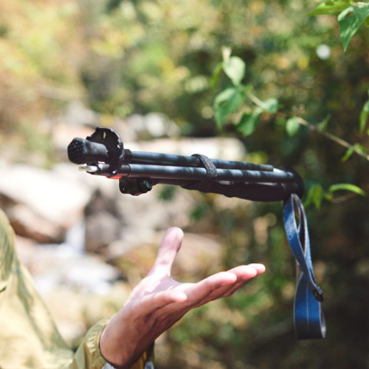 Трекинговая палка Naturehike CNK2450DS012, 115-135 см, синяя