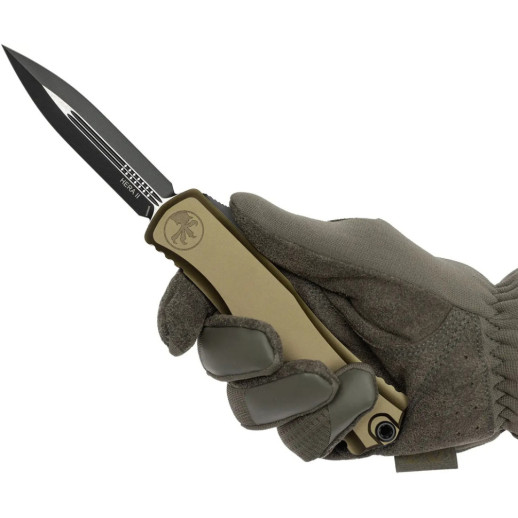 Нож Microtech Hera II D/E Black Standard OD Green