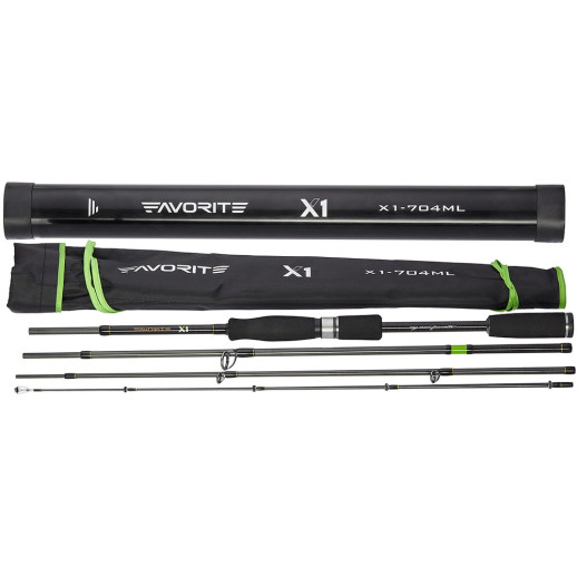 Спиннинг Favorite X1 Travel 764MH 2.29m 10-32g Fast