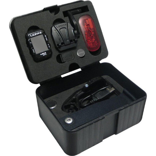 Компьютер Lezyne MINI GPS Y9 серебристый